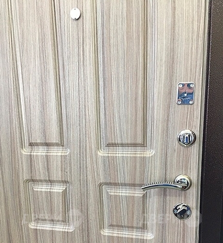 Входная металлическая Дверь Ратибор Комфорт Палисандр светлый в Пущино