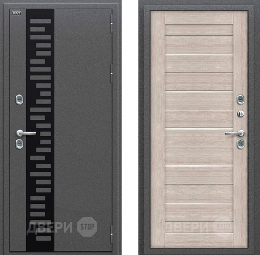 Входная металлическая Дверь Bravo Оптим Термо 222 Капучино в Пущино