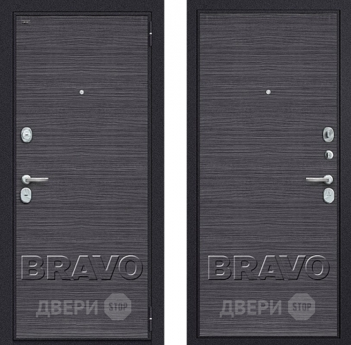 Входная металлическая Дверь Groff Т3-300 Black Wood в Пущино