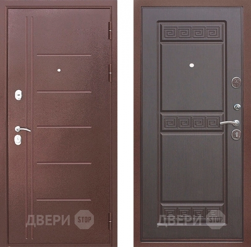 Входная металлическая Дверь Цитадель Троя 10см Антик Венге в Пущино