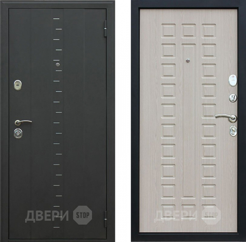 Входная металлическая Дверь Йошкар Агата-3 Беленый дуб в Пущино