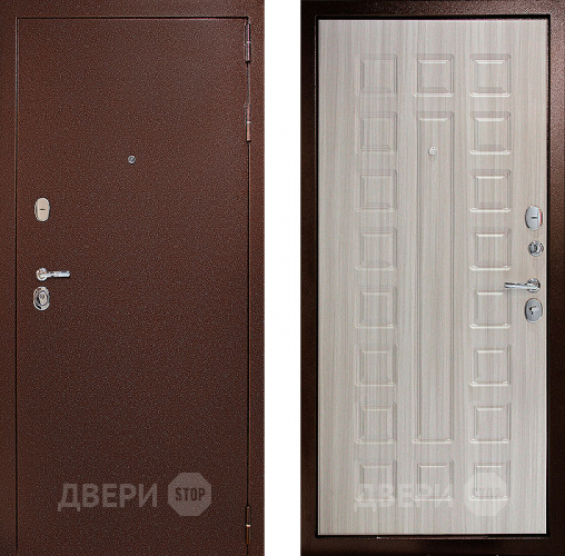 Входная металлическая Дверь Дверной Континент Рубикон - 1 Сандал Белый в Пущино