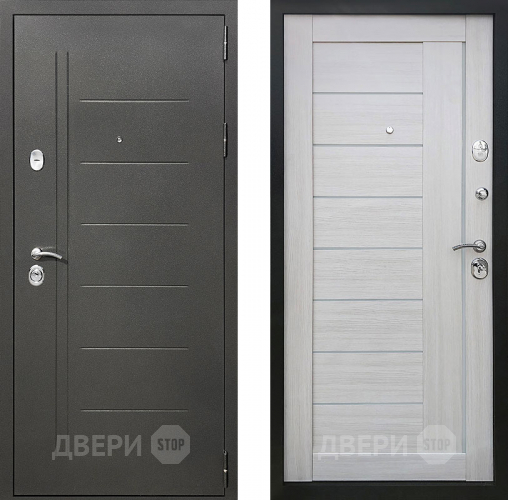 Входная металлическая Дверь Престиж Профи Лиственница белая в Пущино