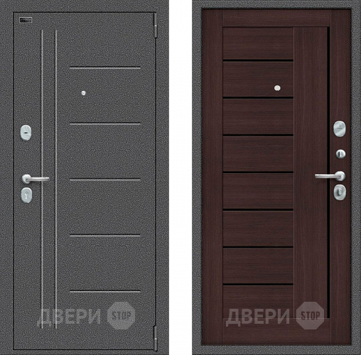 Входная металлическая Дверь Bravo Porta S-2 109/П29 Венге в Пущино
