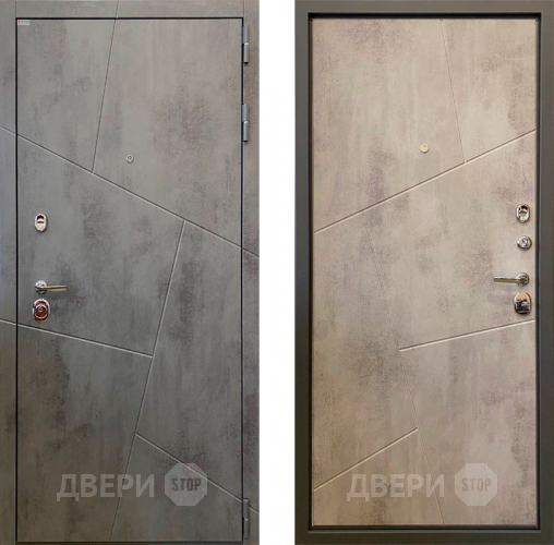 Входная металлическая Дверь Ратибор Орион 3К Бетон светлый в Пущино