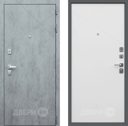 Входная металлическая Дверь Йошкар Дуэт-Б Белый Матовый в Пущино