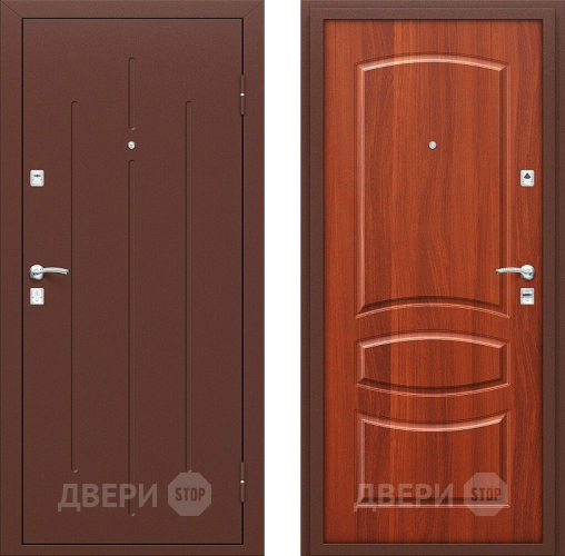 Входная металлическая Дверь Bravo Стройгост 7-2 в Пущино