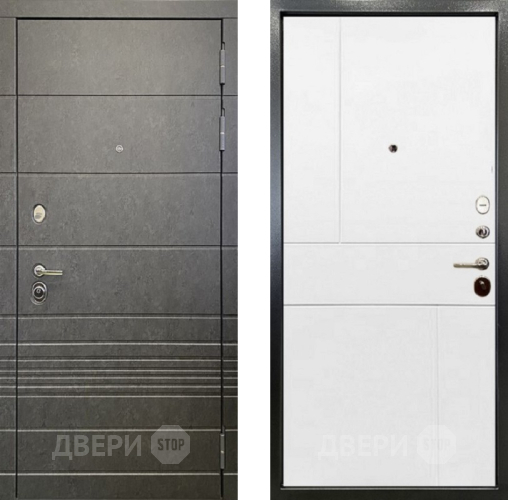 Входная металлическая Дверь Ратибор Мегаполис 3К Силк сноу в Пущино
