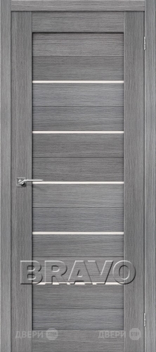 Межкомнатная дверь Порта-22 (Grey Veralinga) в Пущино