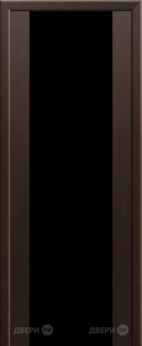 Межкомнатная дверь ProfilDoors 8X венге мелинга (черный триплекс) в Пущино