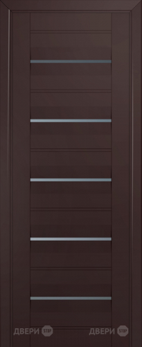 Межкомнатная дверь ProfilDoors 48U темно-коричневый (графит) в Пущино