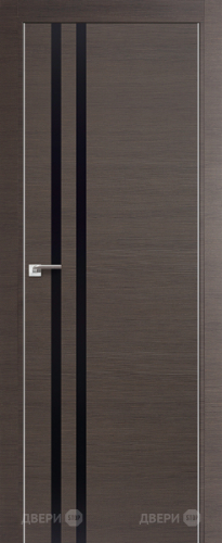 Межкомнатная дверь ProfilDoors 19Z грей (черный глянец) в Пущино