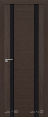 Межкомнатная дверь ProfilDoors 63X венге мелинга (черный лак) в Пущино