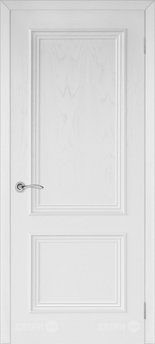 Межкомнатная дверь Валенсия-4 ПГ эмаль белая в Пущино