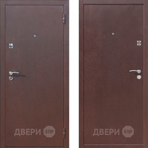 Входная металлическая Дверь СТОП ЭКО-2 Металл-Металл в Пущино