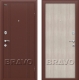 Входная металлическая Дверь Bravo Оптим Door Out 201 Капучино в Пущино