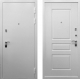 Входная металлическая Дверь Ратибор Бланко 3К Белый матовый в Пущино