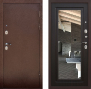 Дверь Снедо Сити Венге с зеркалом 960х2050 мм