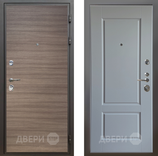 Дверь Шелтер (SHELTER) Комфорт Дуб тоскано поперечный 6 Силк Маус в Пущино