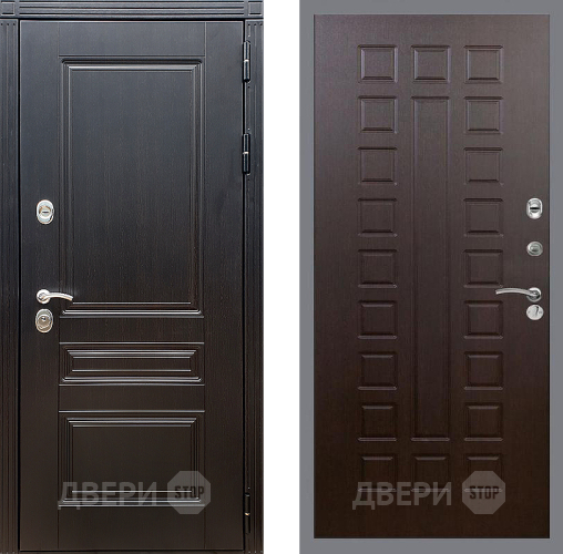 Входная металлическая Дверь Стоп МЕГАПОЛИС ФЛ-183 Венге в Пущино