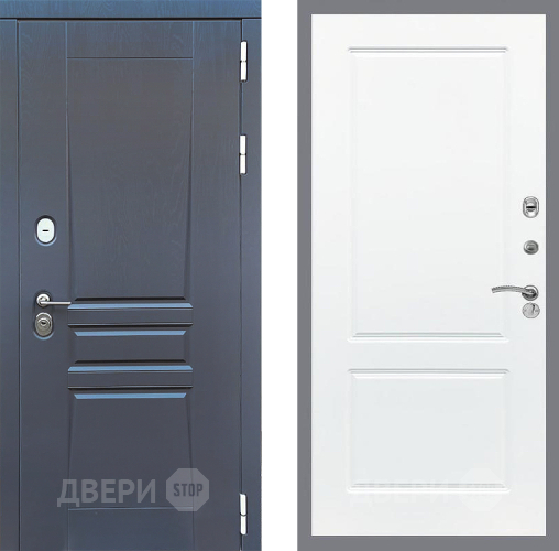 Входная металлическая Дверь Стоп ПЛАТИНУМ ФЛ-117 Силк Сноу в Пущино