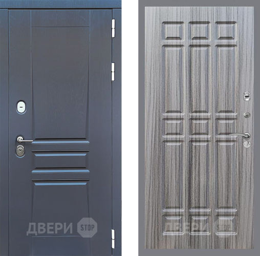 Входная металлическая Дверь Стоп ПЛАТИНУМ ФЛ-33 Сандал грей в Пущино