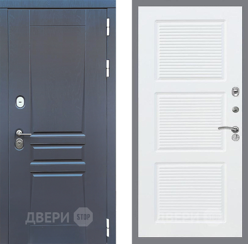 Входная металлическая Дверь Стоп ПЛАТИНУМ ФЛ-1 Силк Сноу в Пущино