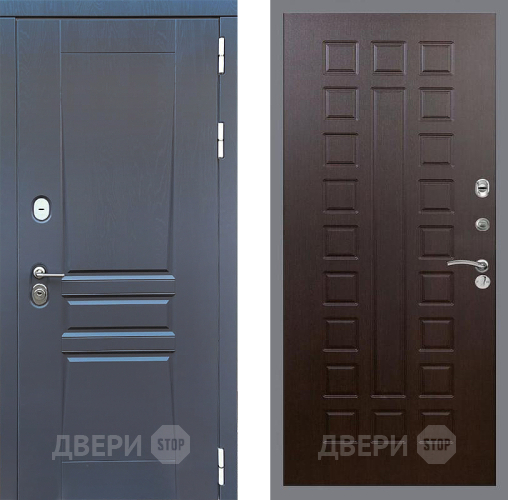 Входная металлическая Дверь Стоп ПЛАТИНУМ ФЛ-183 Венге в Пущино