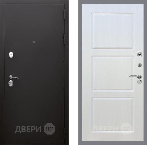 Входная металлическая Дверь Стоп КЛАССИК Шагрень ФЛ-3 Лиственница беж в Пущино