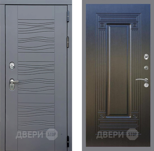 Входная металлическая Дверь Стоп СКАНДИ ФЛ-4 Венге в Пущино