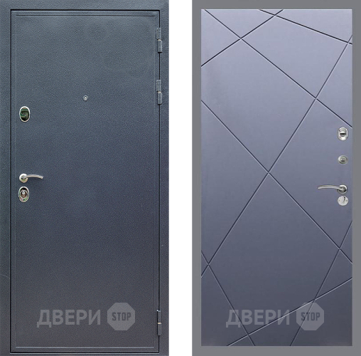 Входная металлическая Дверь Стоп СИЛЬВЕР ФЛ-291 Силк титан в Пущино