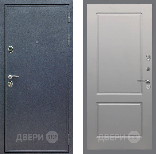 Входная металлическая Дверь Стоп СИЛЬВЕР ФЛ-117 Грей софт в Пущино