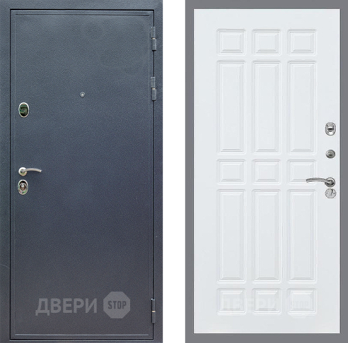 Входная металлическая Дверь Стоп СИЛЬВЕР ФЛ-33 Силк Сноу в Пущино