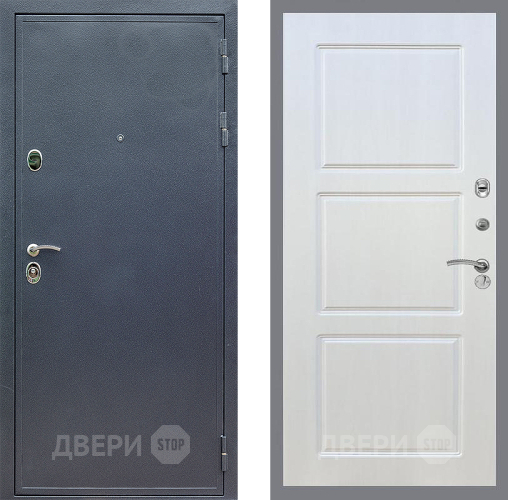 Входная металлическая Дверь Стоп СИЛЬВЕР ФЛ-3 Лиственница беж в Пущино