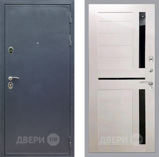 Входная металлическая Дверь Стоп СИЛЬВЕР СБ-18 Лиственница беж в Пущино