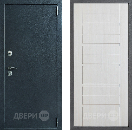 Входная металлическая Дверь Дверной континент ДК-70 Дизайн ФЛ-70 Лиственница белая в Пущино