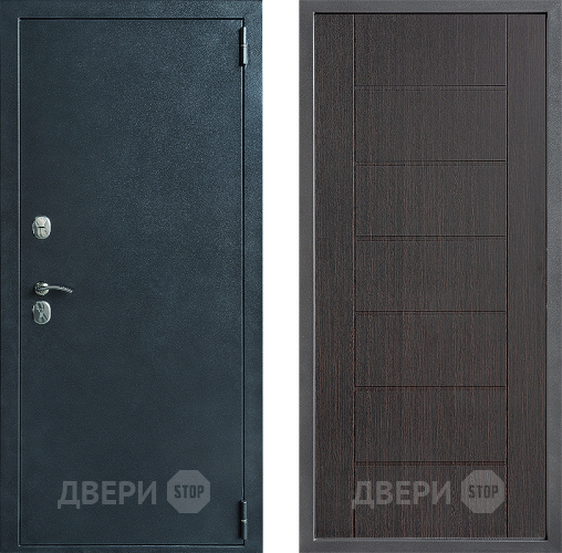 Входная металлическая Дверь Дверной континент ДК-70 Дизайн ФЛ-Лайн Венге в Пущино