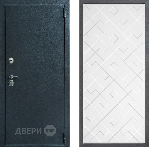 Дверь Дверной континент ДК-70 Дизайн ФЛ-Тиффани Белый софт в Пущино