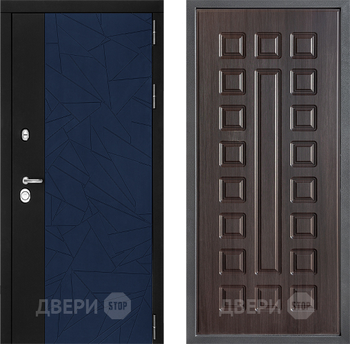 Входная металлическая Дверь Дверной континент ДК-9 ФЛ-183 Венге в Пущино