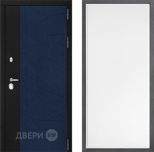 Входная металлическая Дверь Дверной континент ДК-9 ФЛ-649 Белый софт в Пущино