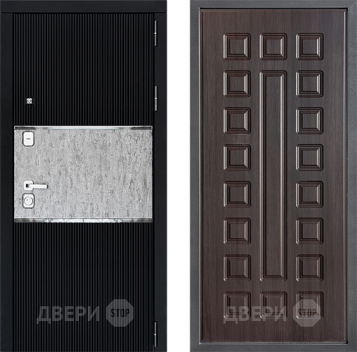 Входная металлическая Дверь Дверной континент ДК-13 ФЛ-183 Венге в Пущино