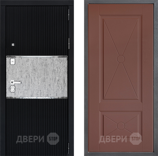 Дверь Дверной континент ДК-13 ФЛ-617 Ясень шоколадный в Пущино