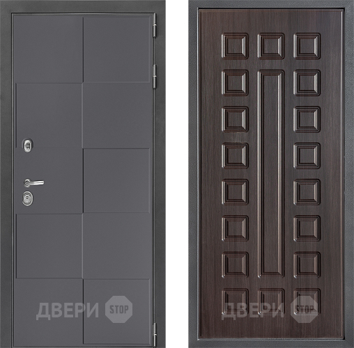 Входная металлическая Дверь Дверной континент ДК-3/606 ФЛ-183 Венге в Пущино