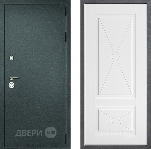 Входная металлическая Дверь Дверной континент Рубикон Серебро Дизайн ФЛ-617 Софт милк в Пущино