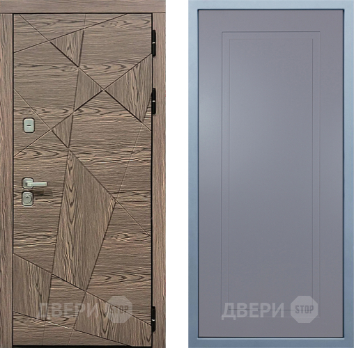 Входная металлическая Дверь Дива МД-97/2 Н-10 Силк Маус в Пущино