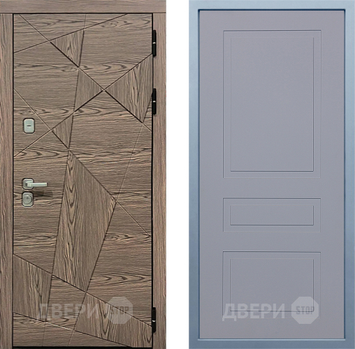 Входная металлическая Дверь Дива МД-97/2 Н-13 Силк Маус в Пущино
