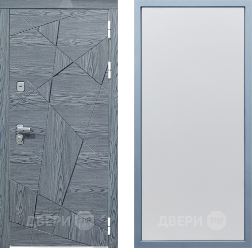 Входная металлическая Дверь Дива МД-97/3 Н-1 Белый в Пущино
