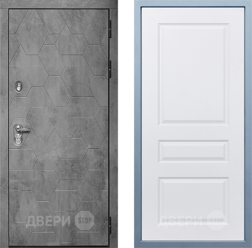 Входная металлическая Дверь Дива МД-51 Д-13 Белый в Пущино