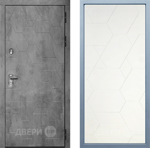 Входная металлическая Дверь Дива МД-51 М-16 Белый в Пущино