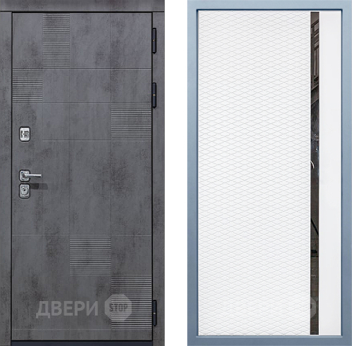 Входная металлическая Дверь Дива МД-35 МХ-47 Белый матовый в Пущино